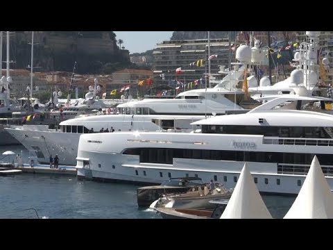 شاهد اليخوت الفخمة في معرض موناكو