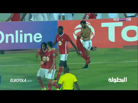 شاهد هدف أول للنجم الساحلي في شباك الأهلي المصري