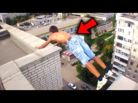 شاهد أكثر 5  لحظات مجنونة  في رياضة الباركور صورتها الكاميرات