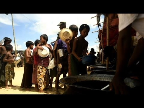 شاهد 14 ألف طفل من الروهينغا مهددون بالموت بسبب سوء التغذية