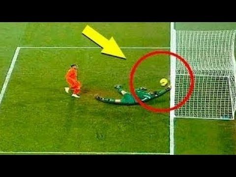 شاهد أغرب التصديات لحراس المرمى