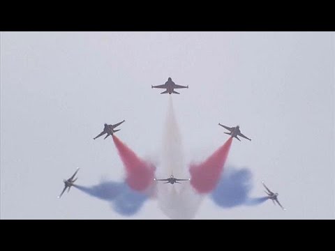 شاهد أحدث المقاتلات الحربية في معرض أديكس في كوريا الجنوبية