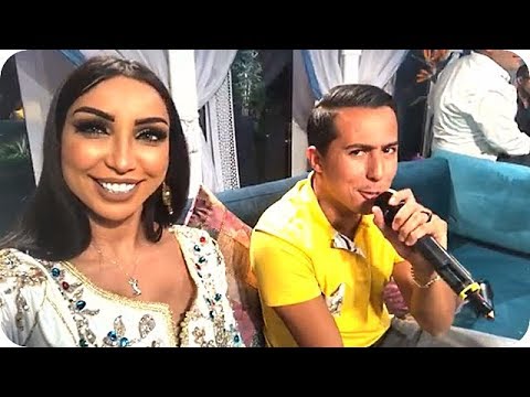 شاهد المغربية دنيا بطمة تغني مع أيمن السرحاني