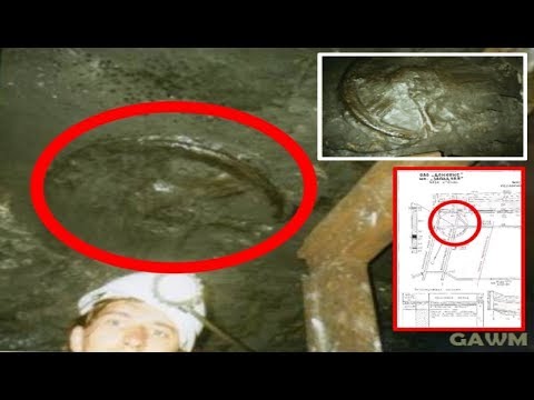 عربة بعجلات تعود الى 300 عام، تم العثور عليها في منجم