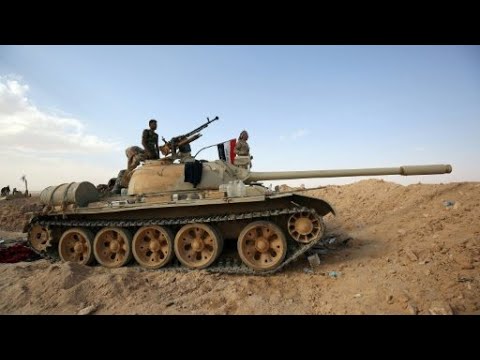 شاهد  القوات العراقية تقتحم مدينة القائم غرب البلاد