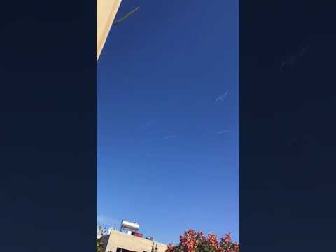 شاهد إسقاط طائرة بدون طيار قرب حدود الجولان المحتل