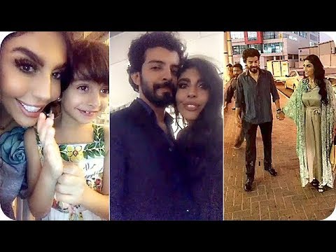 ليلى اسكندر وزوجها يعقوب الفرحان يقضون أوقاتًا سعيدة