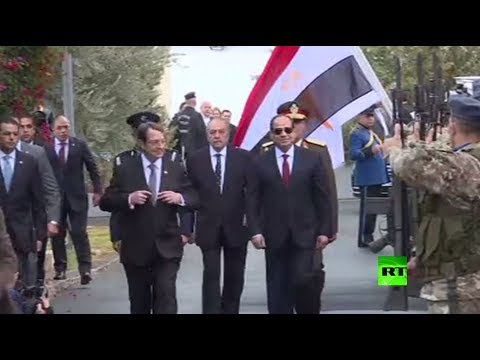 الرئيس السيسي يصل إلى قبرص