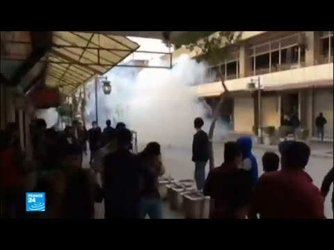 شاهد اشتباكات دامية بين المتظاهرين والشرطة في كردستان العراق