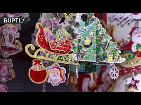 بالفيديو قرية التي لا يتوقف فيها عيد الميلاد