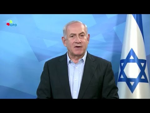 شاهد نتانياهو يحذر إيران وسورية