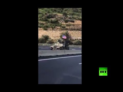 بالفيديو رتل عسكري أميركي يجوب شوارع القدس