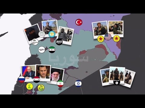 شاهدالأطراف المُشاركة في الحرب السورية