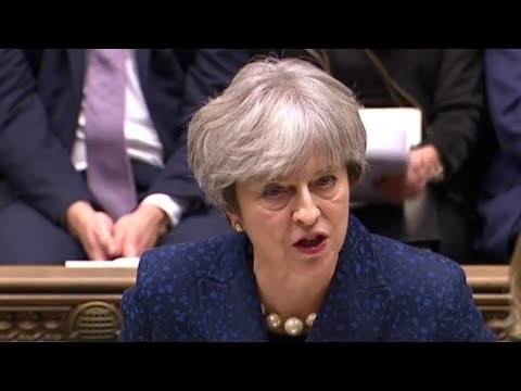 شاهد تيريزا ماي ترجّح أن تكون موسكو وراء تسميم الجاسوس الروسي