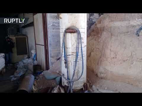 شاهد مضبوطات الجيش السوري في المناطق المحررة من الغوطة الشرقية