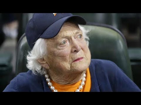 شاهد بربارا بوش مريضة وترفض العلاج