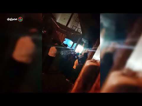 شاهد اللقطات الأولى لخروج جثامين حادث الرحاب