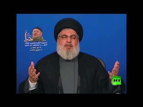شاهدحسن نصر الله يستنكر الموقف العربي من العدوان الإسرائيلي على سورية