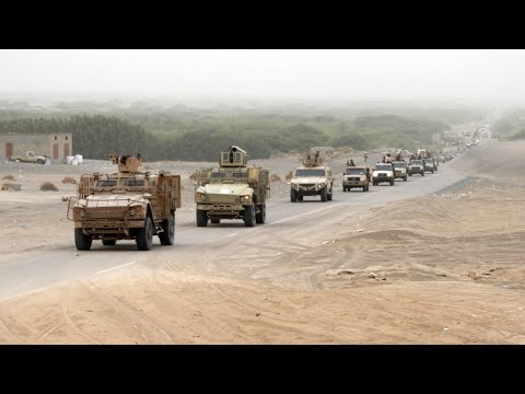 شاهدمعارك طاحنة على الحدود اليمنية مع السعودية