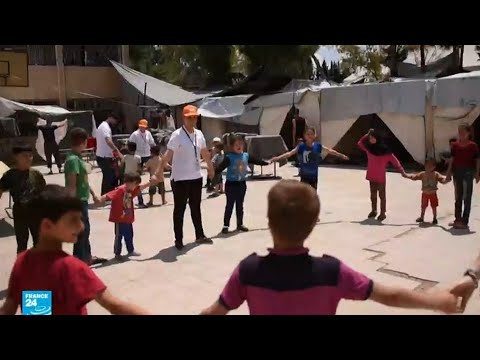 شاهد برامج لإعادة تأهيل الأطفال النازحين من الغوطة الشرقية