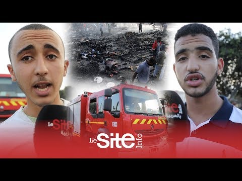 شاهد هذا ما قاله سكان أولاد زيان بشأن الحريق المهول في مخيم الأفارقة