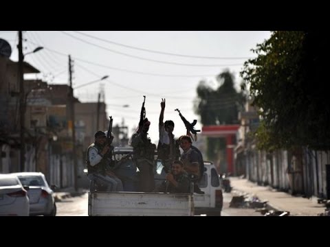 الأكراد يدخلون أحد أهم معاقل تنظيم داعش