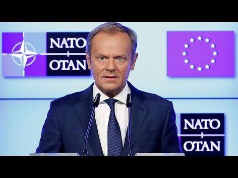 شاهد توسك يُطالب ترامب بالكفّ عن تقريع الدول الأعضاء في الحلف