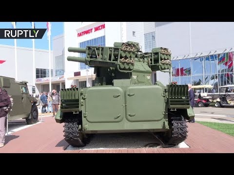 شاهد منظومة سوسنا للدفاع الجوي تعرض في منتدى جيش2018