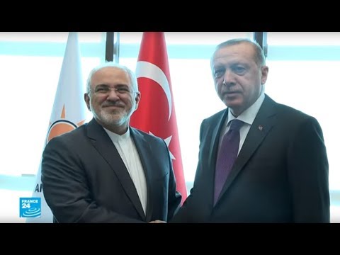 شاهد محادثات بين رجب أردوغان وظريف في أنقرة