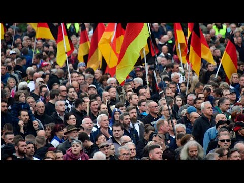 شاهد كلمات صادمة خلال مظاهرات جديدة لليمين المتطرف في ألمانيا
