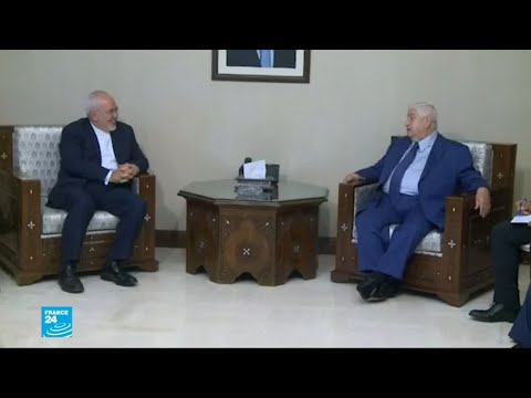 شاهد وزير الخارجية الإيراني في دمشق لبحث القمة الرئاسية في طهران ومعركة إدلب