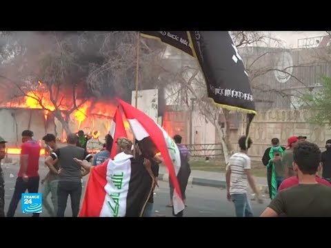 شاهداشتباكات إثر الاحتجاجات الشعبية في البصرة