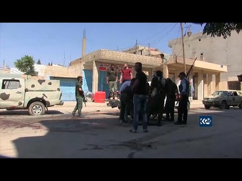بالفيديو اشتباكات بين الجيش السوري والأكراد