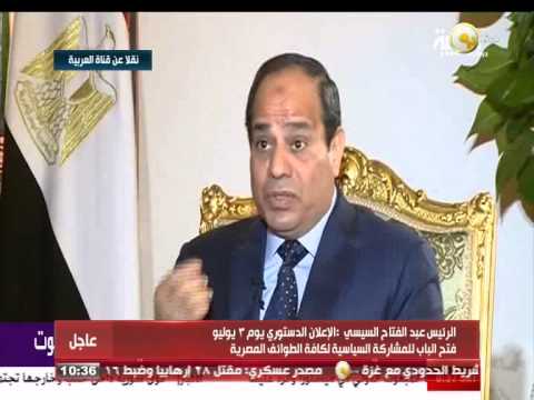 السيسي يكشف عن أسباب وقوف العرب بجانب مصر