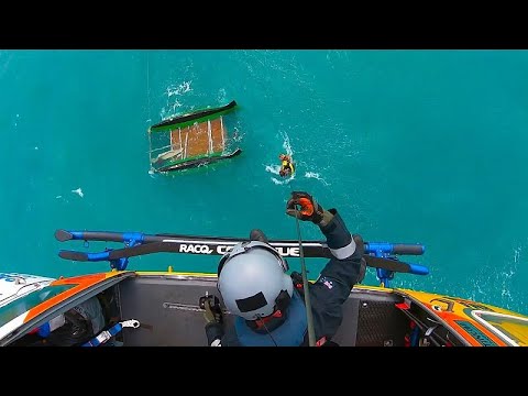 إنقاذ سائح أميركي في عرض البحر من الموت