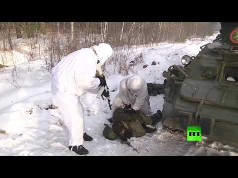 شاهد قوات الاستطلاع توقف رتلًا من المدرعات وتخطف عناصرها