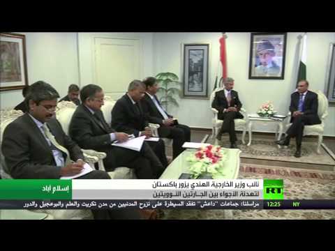 مهمة هندية للتهدئة مع جارتها باكستان