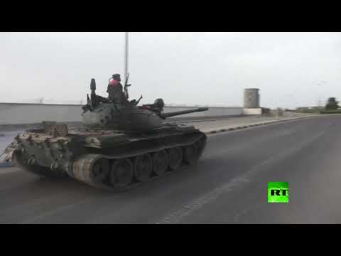 شاهد قوات المجلس الانتقالي الجنوبي في مطار عدن