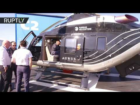 شركة أوروس تعرض مروحيتها الفاخرة في معرض ماكس 2019