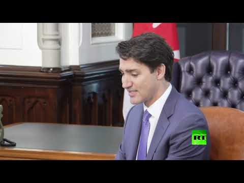 شاهد العاهل الأردني يلتقي رئيس وزراء كندا في أوتاوا