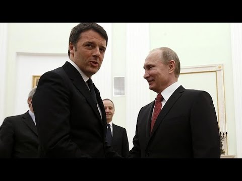 رينزي في موسكو يدعو إلى منح شرق أوكرانيا حكمًا ذاتيًا