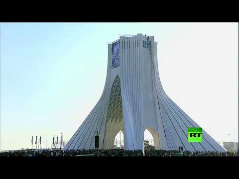 شاهد مراسم تشییع قاسم سلیماني وأبو مهدي المهندس في طهران