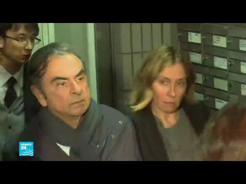 شاهد زوجة كارلوس غصن تدلي بتصريحات لصحيفة فرنسية