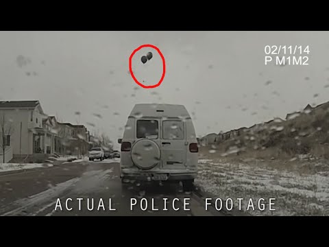 رجل يتخلص من المخدرات في بالون للهروب من الشرطة