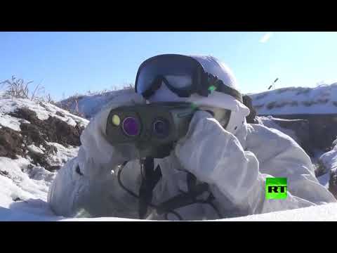 شاهد تدريبات المشاة البحرية والجبلية ووحدات القطب الشمالي في الشرق الأقصى الروسي