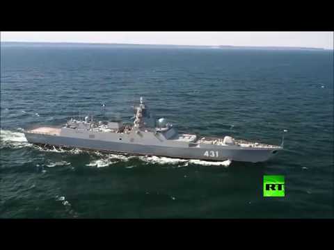 شاهدروسيا تختبر فرقاطة حربية جديدة قبل انضمامها للأسطول الشمالي