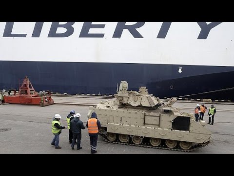 شاهد مناورات عسكرية في دول البلطيق