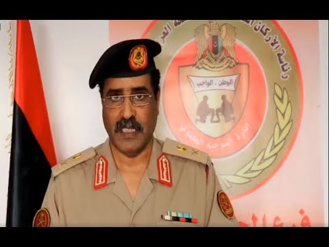 شاهد القيادة العامة للقوات المسلحة الليبية تشكر موقف مصر الداعم لاستقرار البلاد