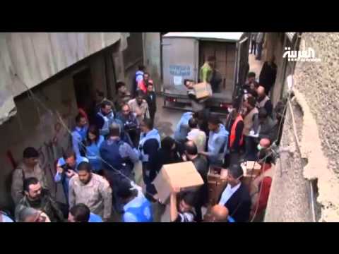 فيديو الأمم المتحدة تطالب بإدخال المساعدات إلى مخيم اليرموك