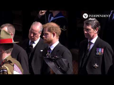 شاهد  مراسم تشييع جنازة الأمير فيليب زوج ملكة بريطانيا
